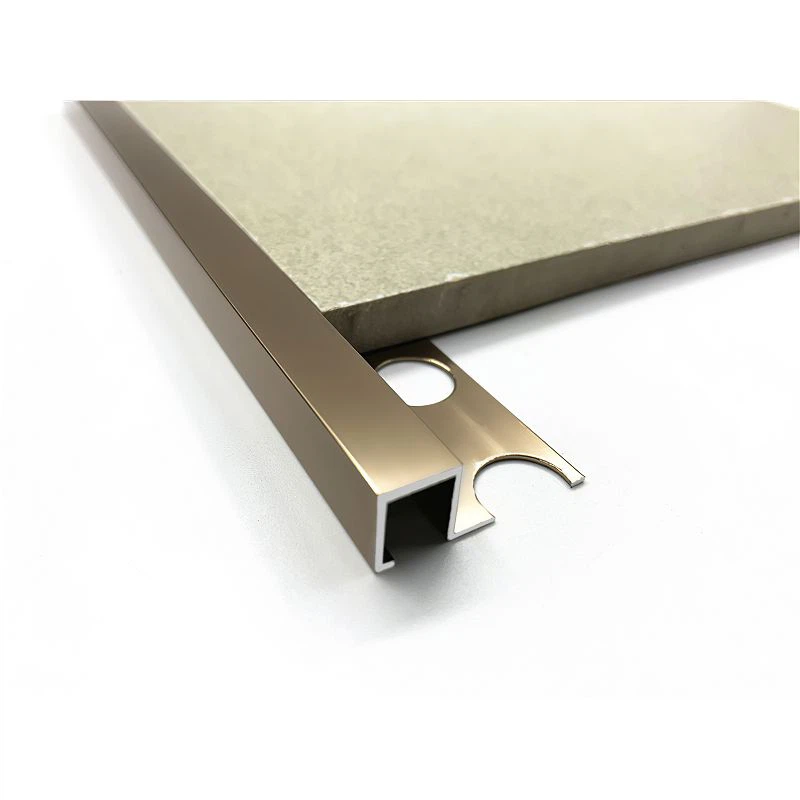 rose gold aluminium tile trim(001)