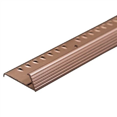 Tira de alfombra de aluminio con agarre