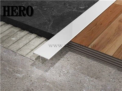 Tira de transición de aluminio en forma de Z