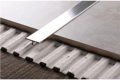 Embellecedor de azulejos en forma de T de esquina de aluminio decorativo