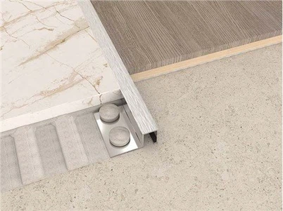Moldura de baldosas de aluminio de forma cuadrada