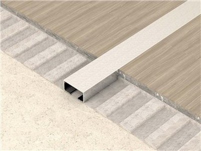 Embellecedor de azulejos de aluminio en forma de U