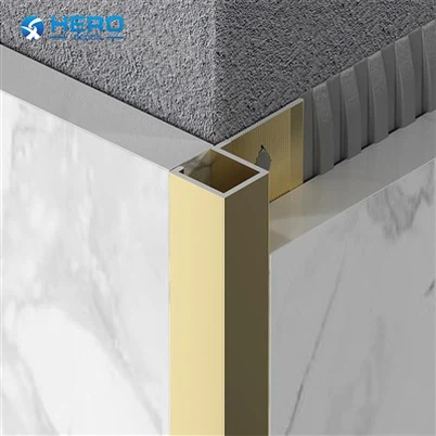 Tira de bordes de baldosas de pared