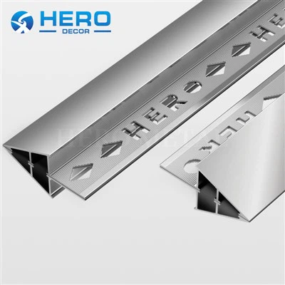 Franja de transición de piso de aluminio