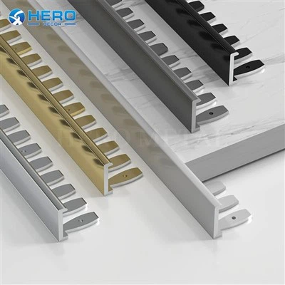 Borde de alfombra flexible