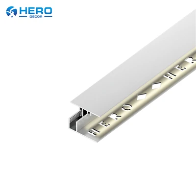 F-Ajuste del perfil LED base-En iluminación oculta
