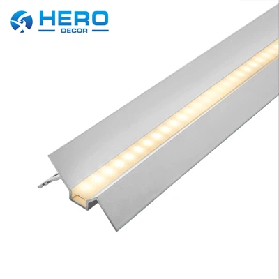 Perfiles de paneles de yeso LED