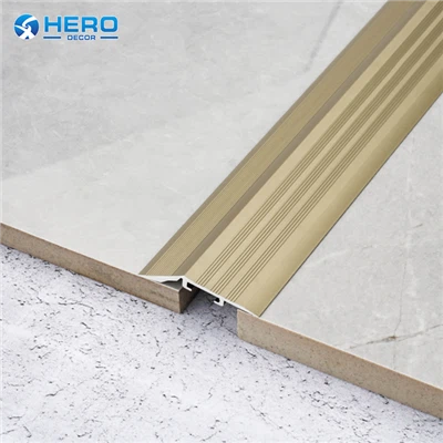 Transición de mosaico inclinado